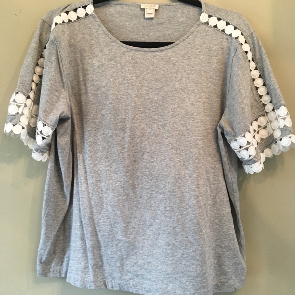 J.Crew Crochet T-shirt